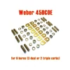 Szerelő készlet - 6 db Weber 45 DCOE karburátor tütéhez