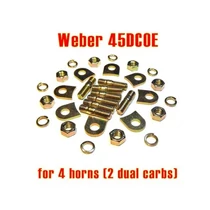 Szerelő készlet - 4 db Weber 45 DCOE karburátor tütéhez
