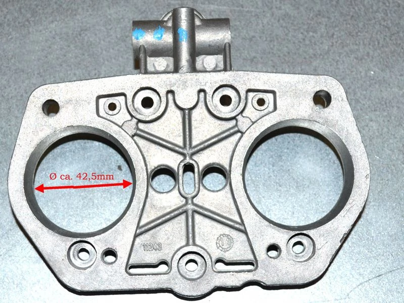 Weber 44 IDF 71 karburátor fedél